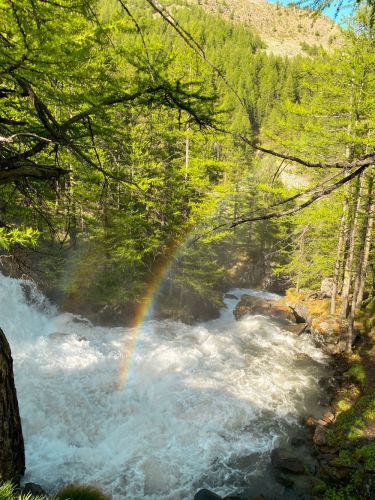 Cascade de Fontcouverte - Haute vall&eacute;e de la Clar&eacute;e - N&eacute;vache